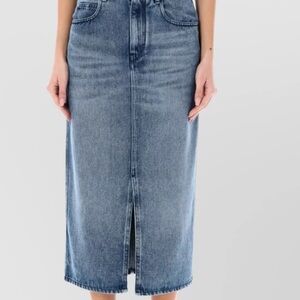 Isabel Marant Denim Midi Skirt